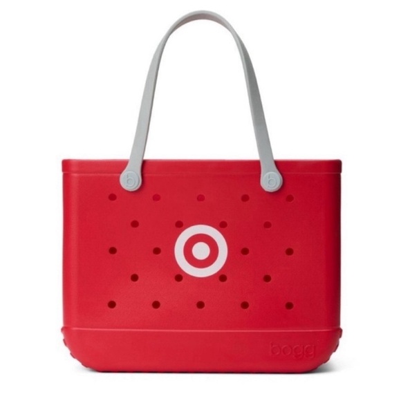 Bogg Bag Original Bullseye Tote Bag - Red NEW - Picture 2 of 6
